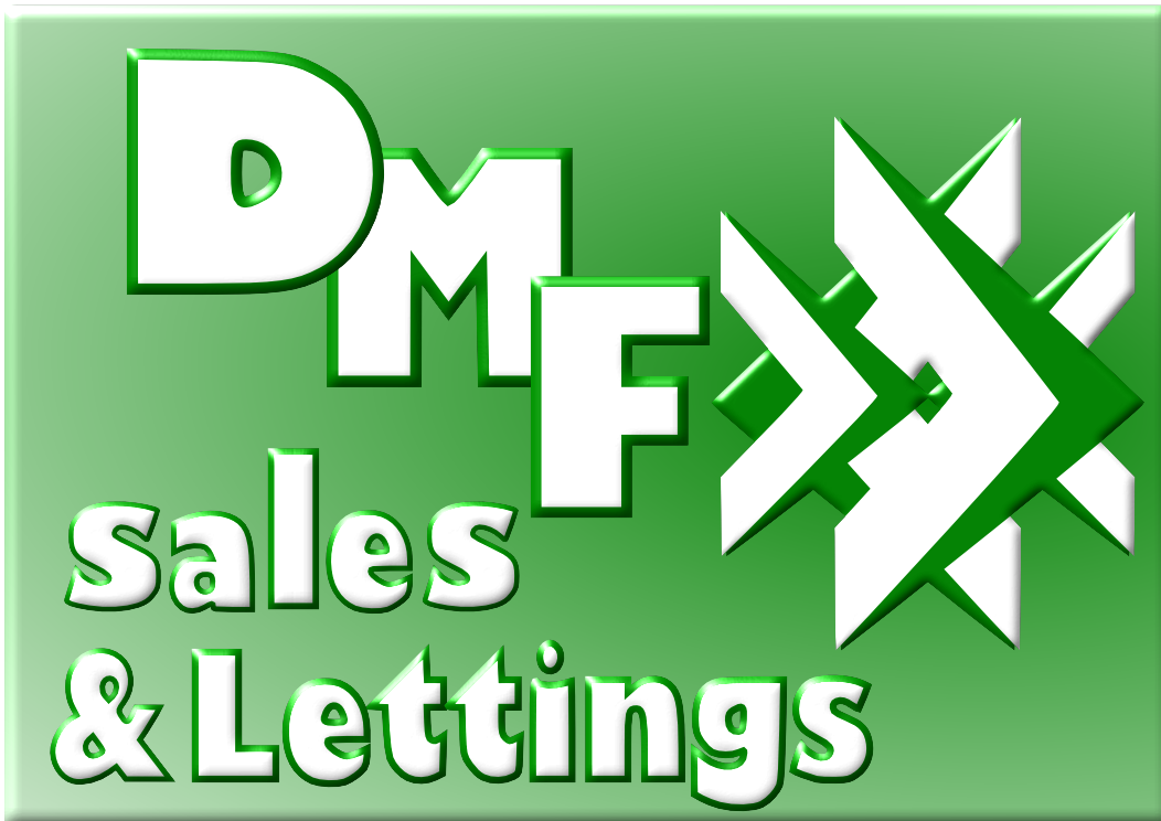 Logo Design by Leighton Graffic for DMF SALES & LETTINGS | Design #1659191