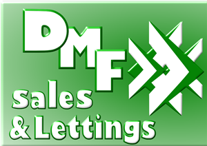 Logo Design by Leighton Graffic for DMF SALES & LETTINGS | Design #1659191