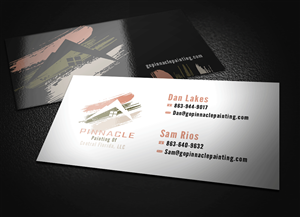 Business Card Design by Riz' for Pinnacle Painting of Central Florida, LLC | Design #6252972