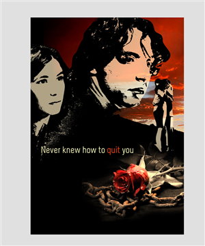 Indie movie needs a Hollywood-classic illustration-design poster | Poster Design by ELOISE LIND