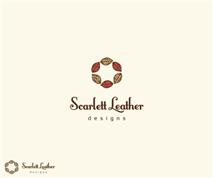 Scarlett Leather Logo design for handmade artisan jewelry business | Grafik-Design von luiz otavio I DESIGN