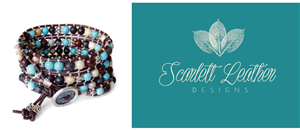 Scarlett Leather Logo design for handmade artisan jewelry business | Grafik-Design von Birdcage