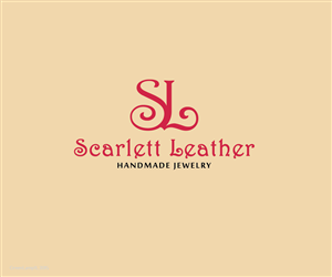Scarlett Leather Logo design for handmade artisan jewelry business | Grafik-Design von GreenLamp