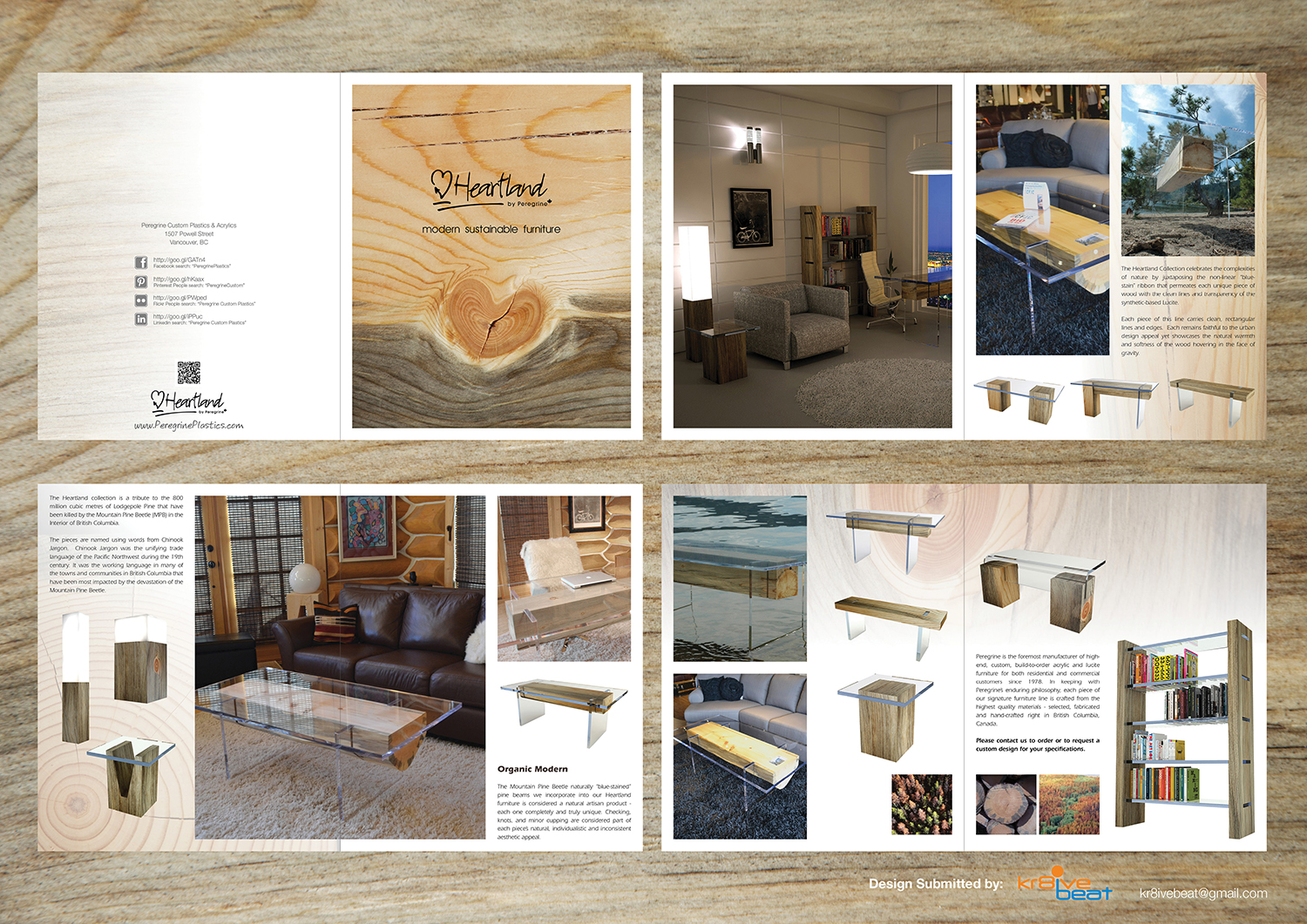 Diseño de Brochure por Kr8ive Beat para Peregrine Custom Plastics & Acrylics | Diseño #1677506
