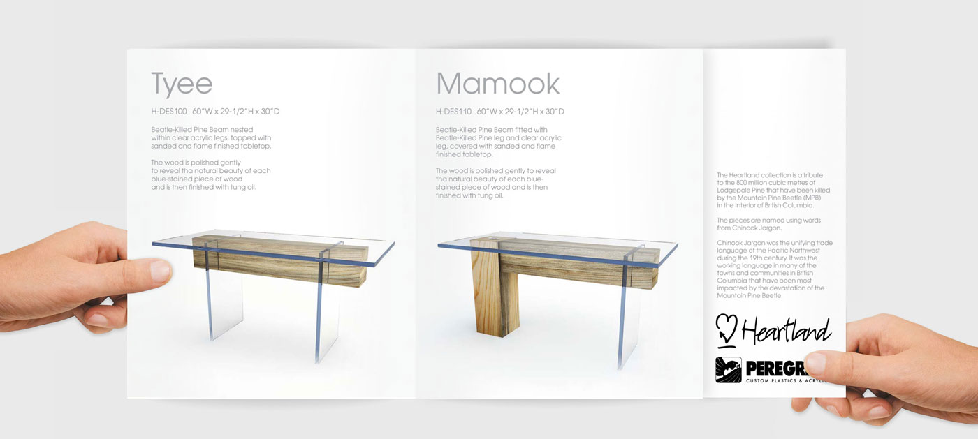 Brochure Design by tanya for Peregrine Custom Plastics & Acrylics | Design #1669079