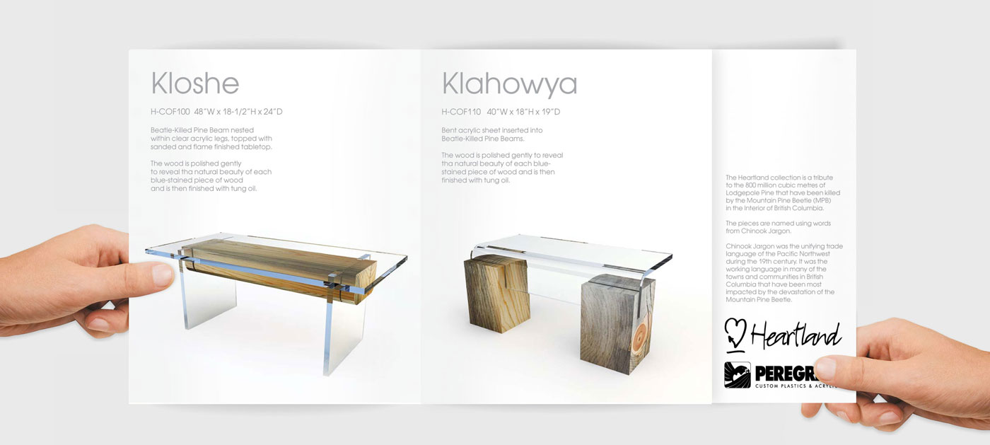 Brochure Design by tanya for Peregrine Custom Plastics & Acrylics | Design #1669080