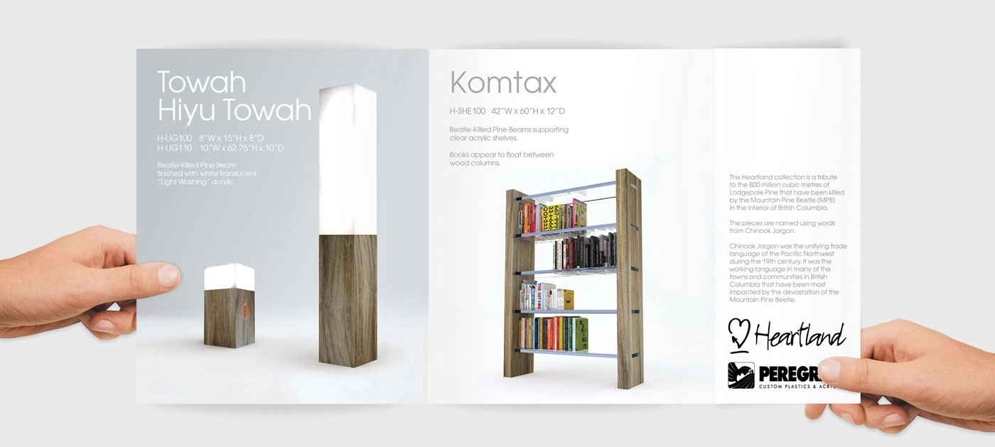 Brochure Design by tanya for Peregrine Custom Plastics & Acrylics | Design #1675099