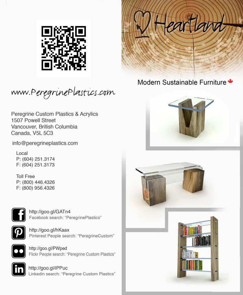Brochure Design by AztecVisuals for Peregrine Custom Plastics & Acrylics | Design #1667854