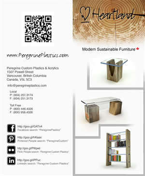 Brochure Design by AztecVisuals for Peregrine Custom Plastics & Acrylics | Design: #1667854