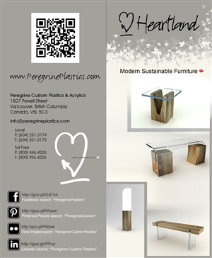Brochure Design by AztecVisuals for Peregrine Custom Plastics & Acrylics | Design: #1667867
