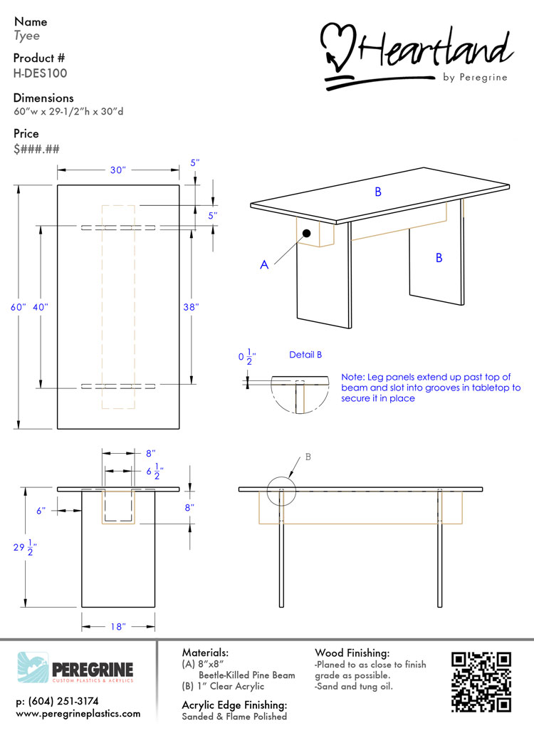 Brochure Design by AztecVisuals for Peregrine Custom Plastics & Acrylics | Design #1667926