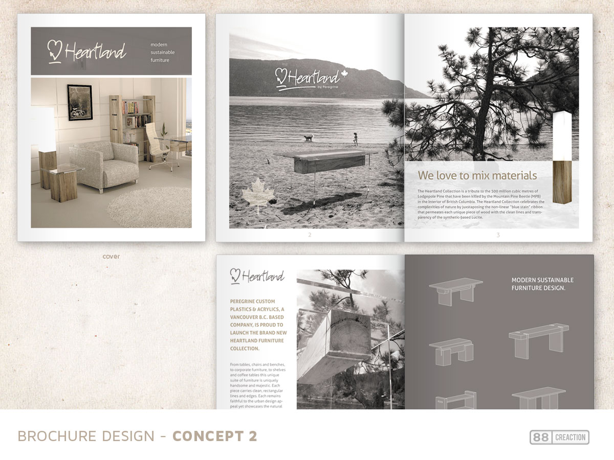 Brochure Design by 88 creaction for Peregrine Custom Plastics & Acrylics | Design #1694980
