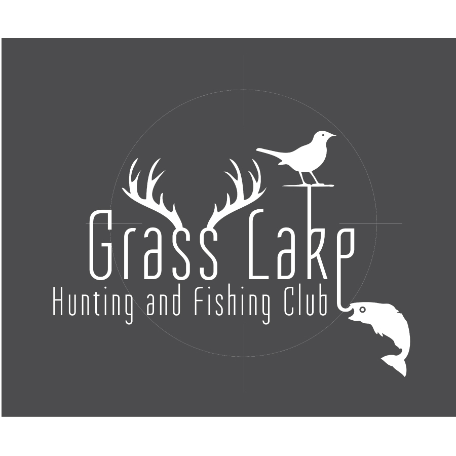 Logo Design by dstudios for Grass Lake Hunting and Fishing Club | Design #2107513