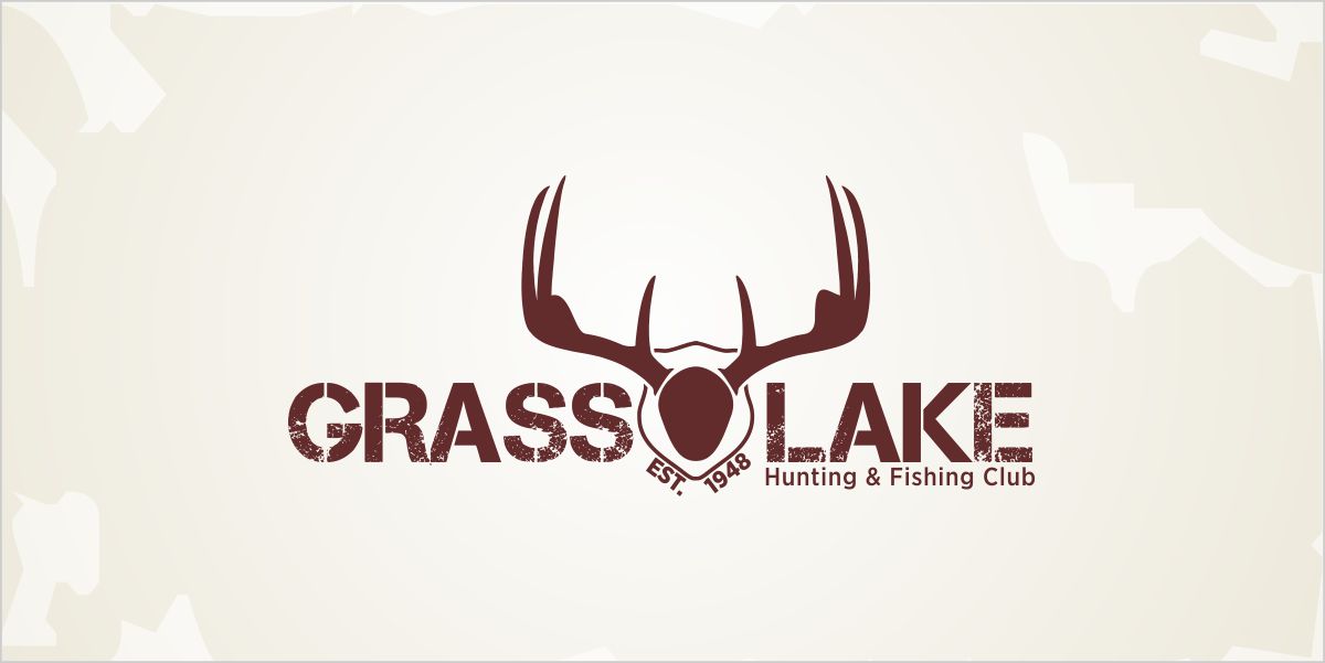 Logo-Design von TurtleDesign für Grass Lake Hunting and Fishing Club | Design: #2191736