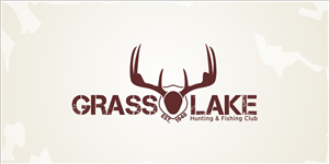 Logo Design by TurtleDesign for Grass Lake Hunting and Fishing Club | Design #2191736