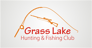 Logo Design by Muhammad Ishaq for Grass Lake Hunting and Fishing Club | Design #2072867