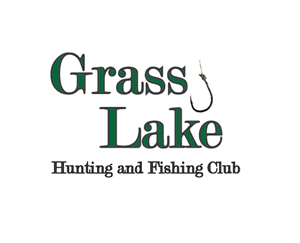 Logo Design by Rose & Roar Design for Grass Lake Hunting and Fishing Club | Design #2068348