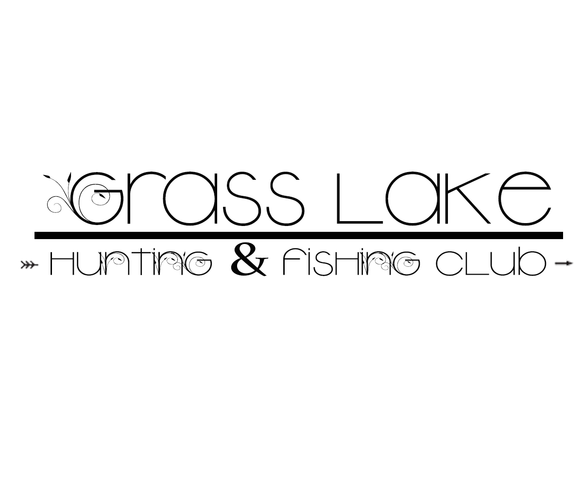 Logo Design by BambooStudio for Grass Lake Hunting and Fishing Club | Design #2071118
