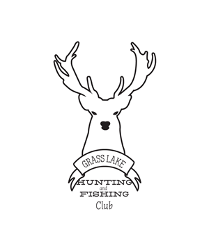 Logo-Design von Nanatoro für Grass Lake Hunting and Fishing Club | Design: #2074262