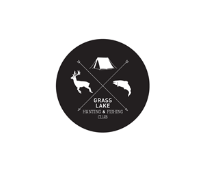 Logo-Design von Nanatoro für Grass Lake Hunting and Fishing Club | Design: #2086643