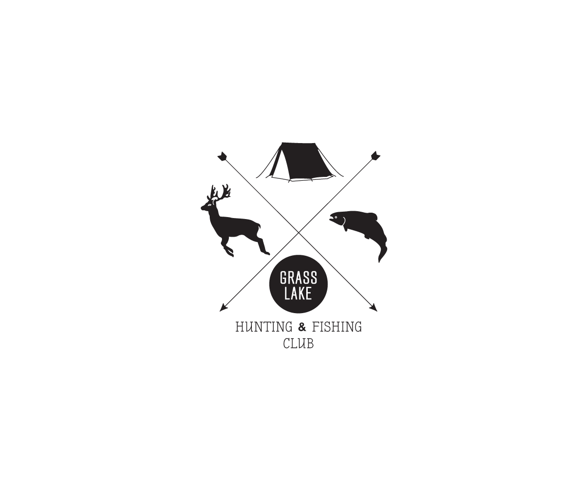 Diseño de Logo por Nanatoro para Grass Lake Hunting and Fishing Club | Diseño #2086645