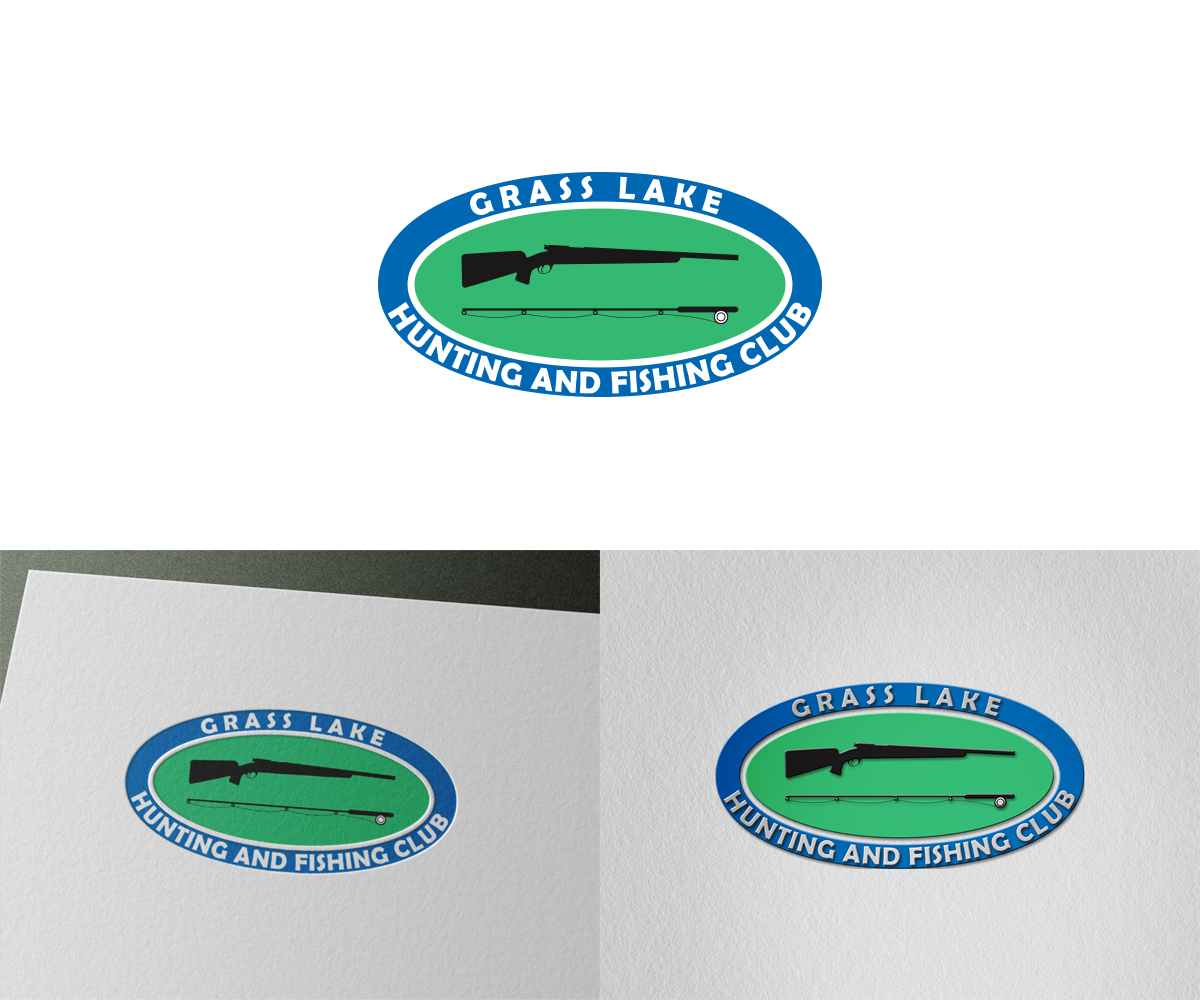 Logo Design by Balthazar for Grass Lake Hunting and Fishing Club | Design #2088450