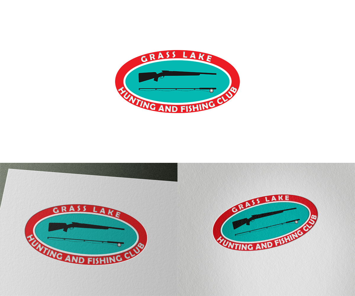 Logo Design by Balthazar for Grass Lake Hunting and Fishing Club | Design #2088456