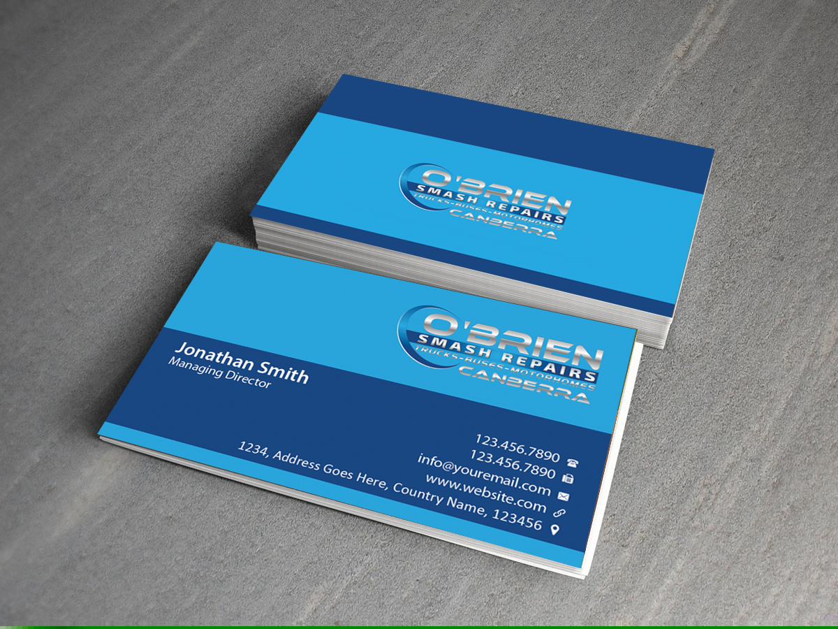 Business Card Design by Creations Box 2015 for this project | Design #6279768