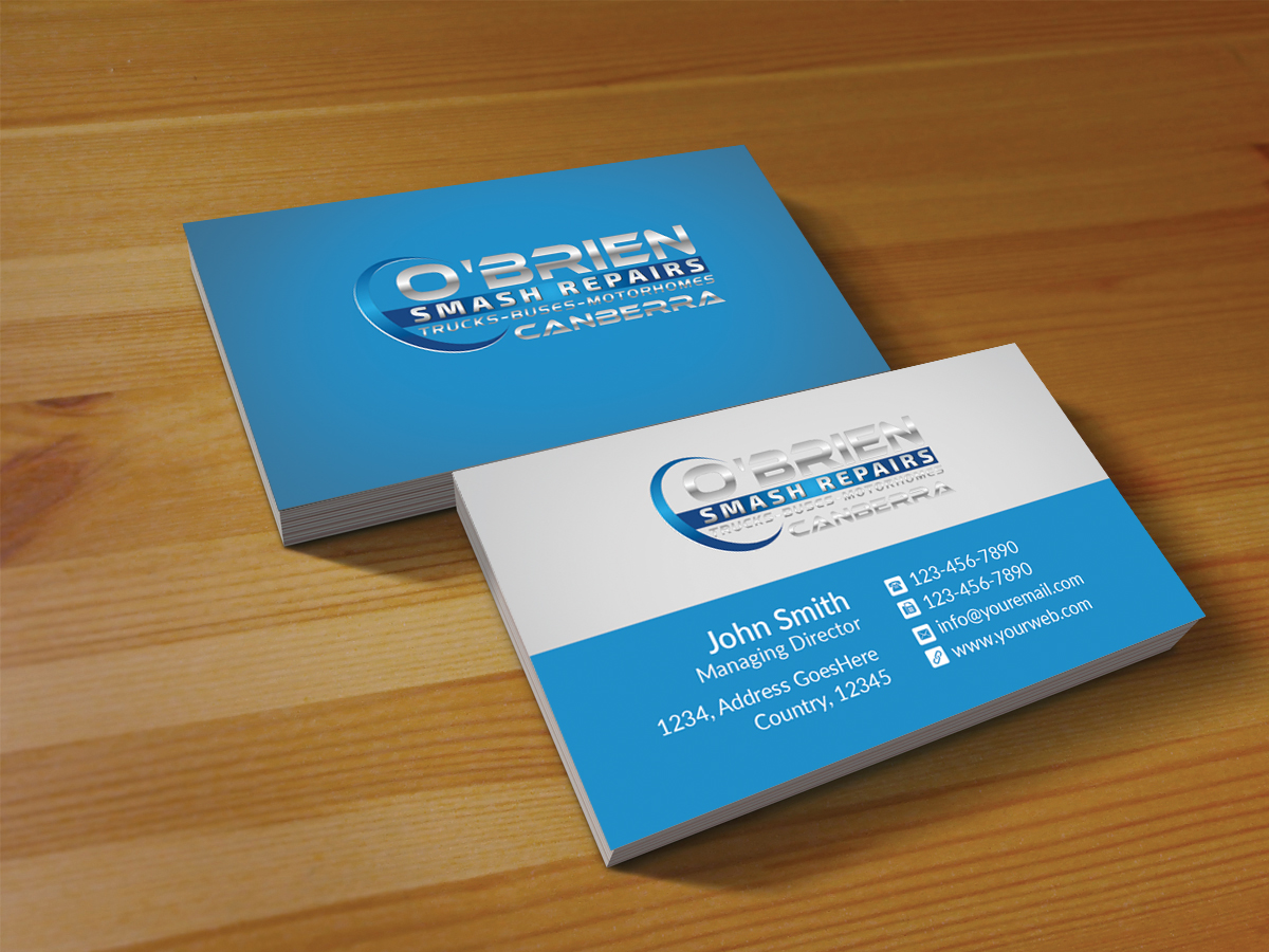 Business Card Design by Creations Box 2015 for this project | Design #6279879