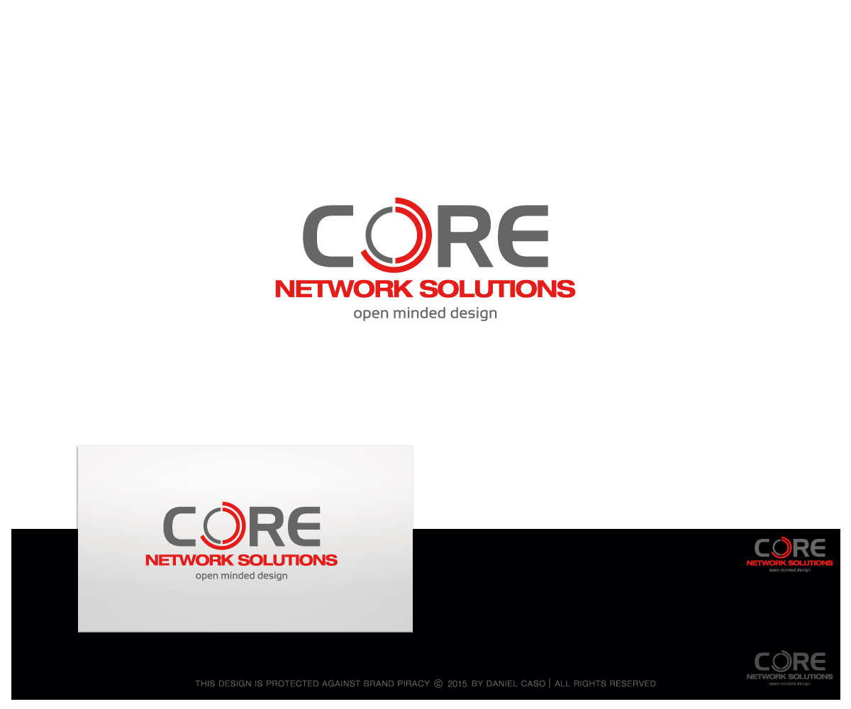 Logo Design by Daniel Caso Design for Core Network Solutions.ca | Design #6248522