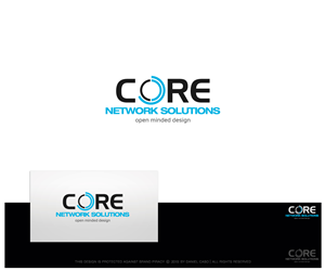 Logo Design by Daniel Caso Design for Core Network Solutions.ca | Design: #6248524
