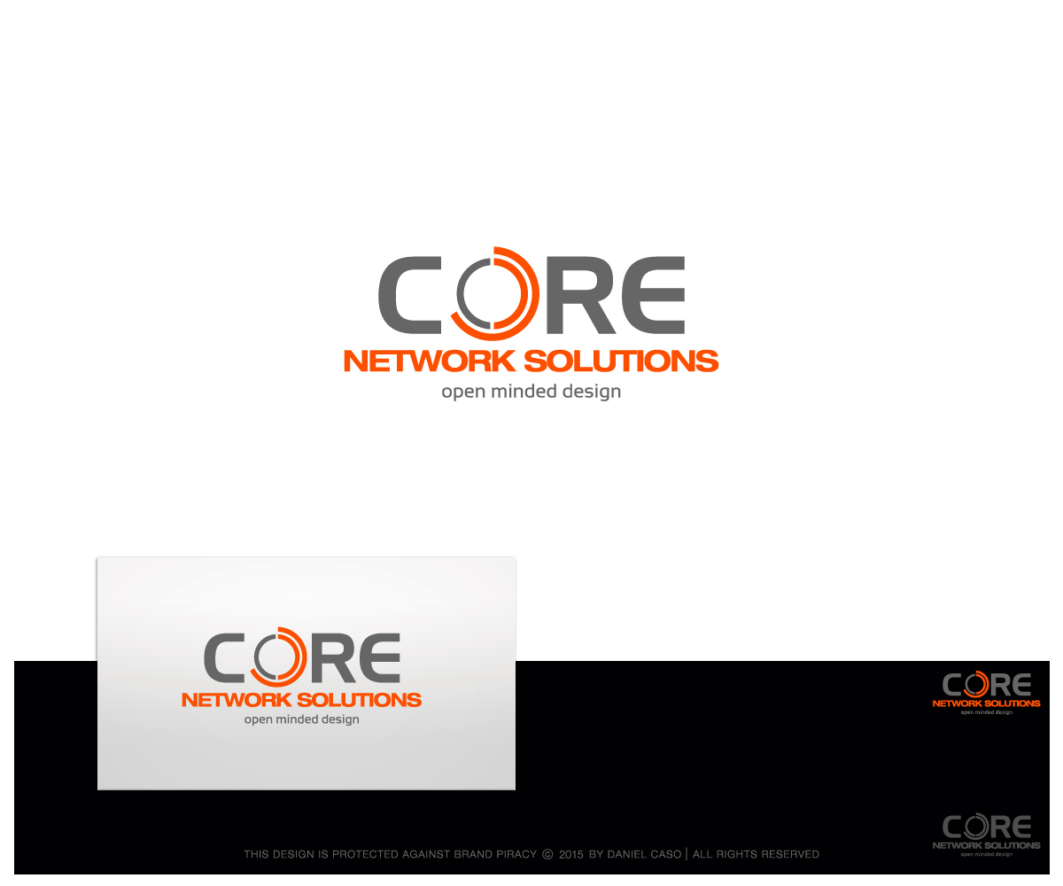 Logo Design by Daniel Caso Design for Core Network Solutions.ca | Design #6248527