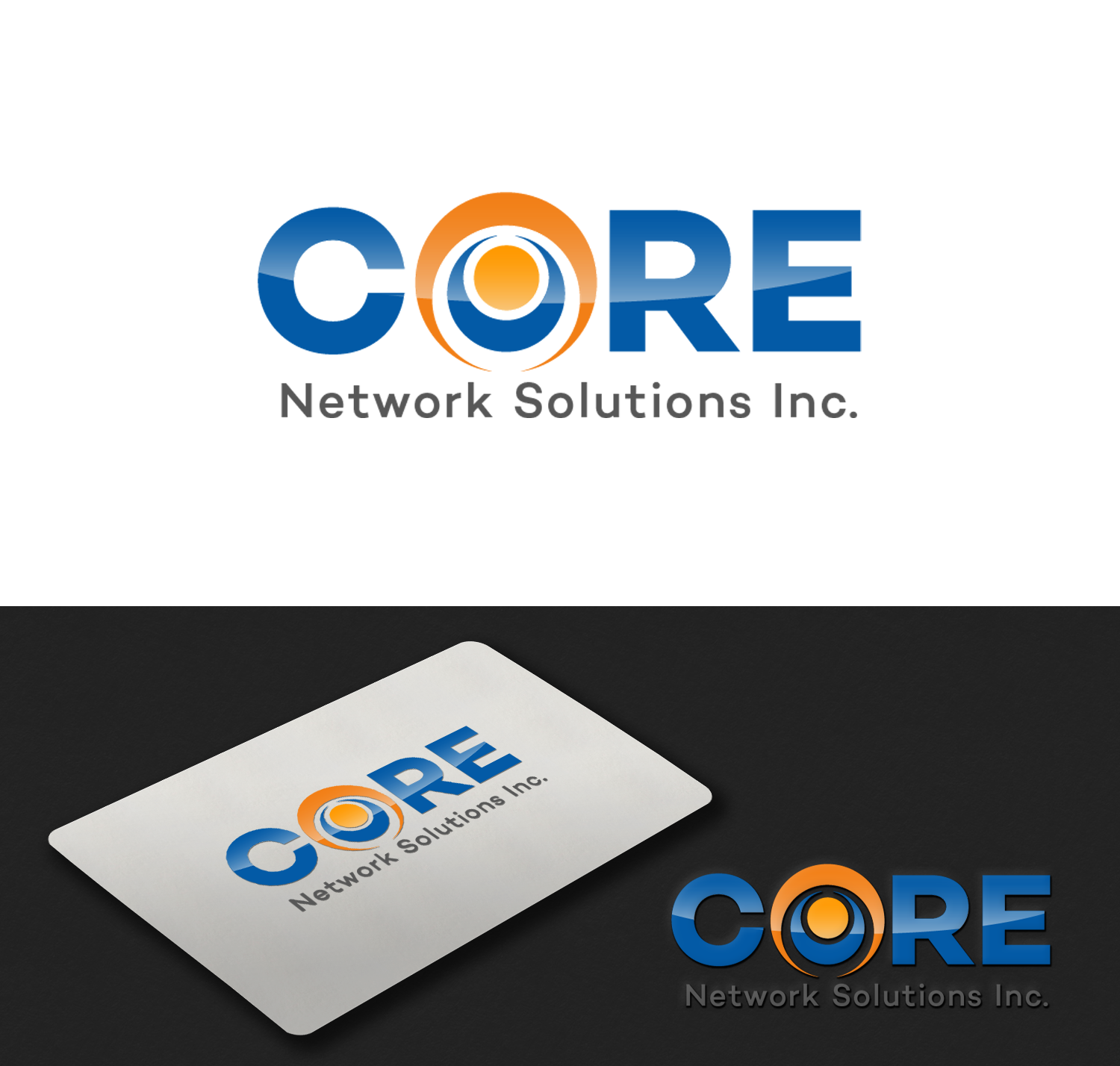 Logo Design by Pixi Dust for Core Network Solutions.ca | Design #6243175