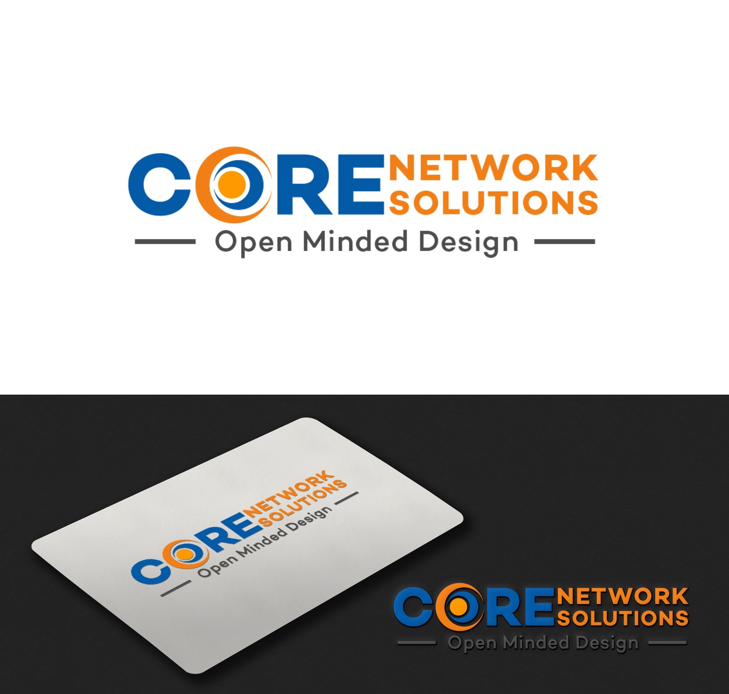 Logo Design by Pixi Dust for Core Network Solutions.ca | Design #6243225