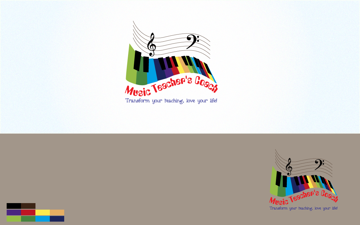 Logo Design by tballest for Music Teacher''s Coach | Design #6317149