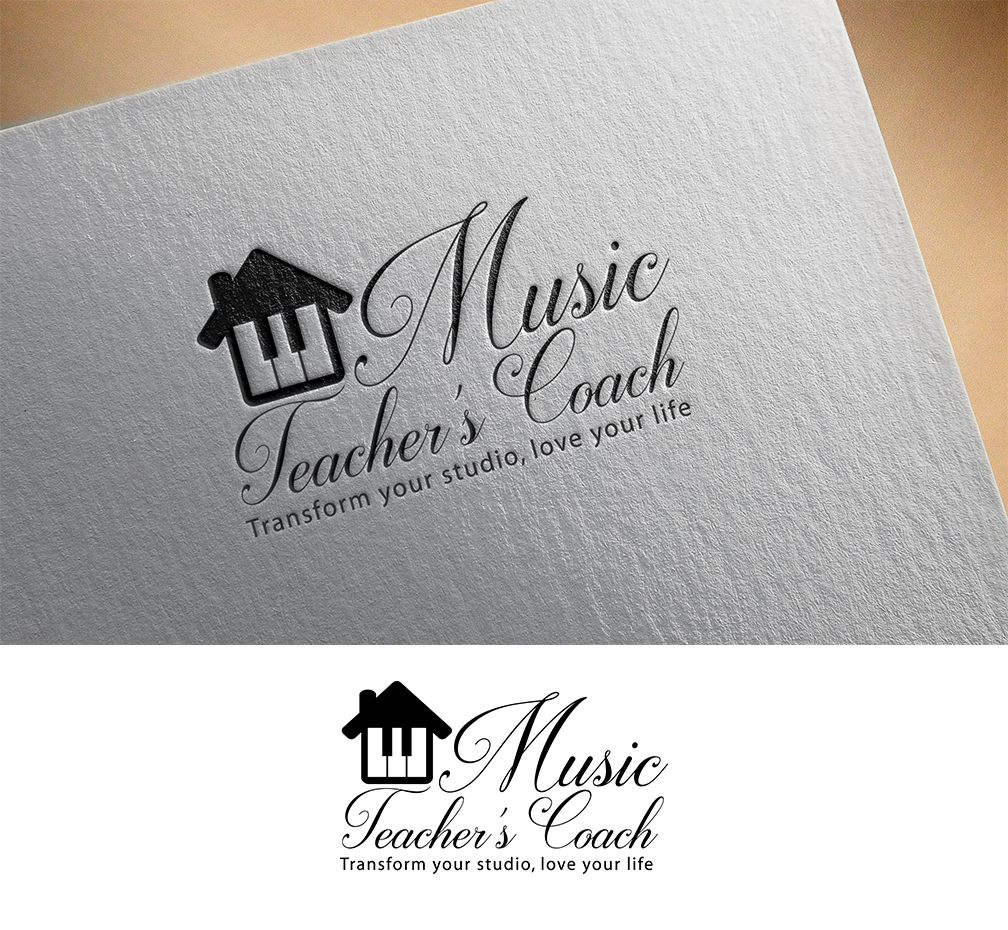 Logo Design by Firstception for Music Teacher''s Coach | Design #6273649