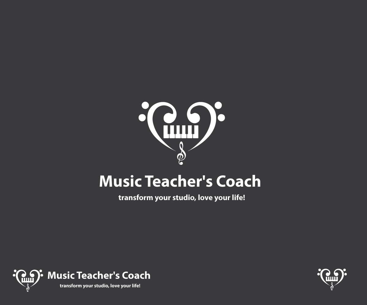 Logo Design by OnlineDesign for Music Teacher''s Coach | Design #6293828