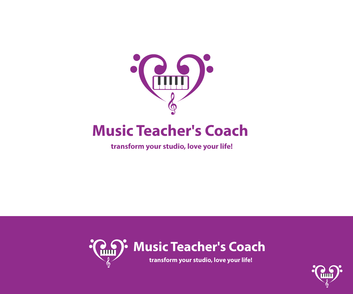 Logo Design by OnlineDesign for Music Teacher''s Coach | Design #6299366