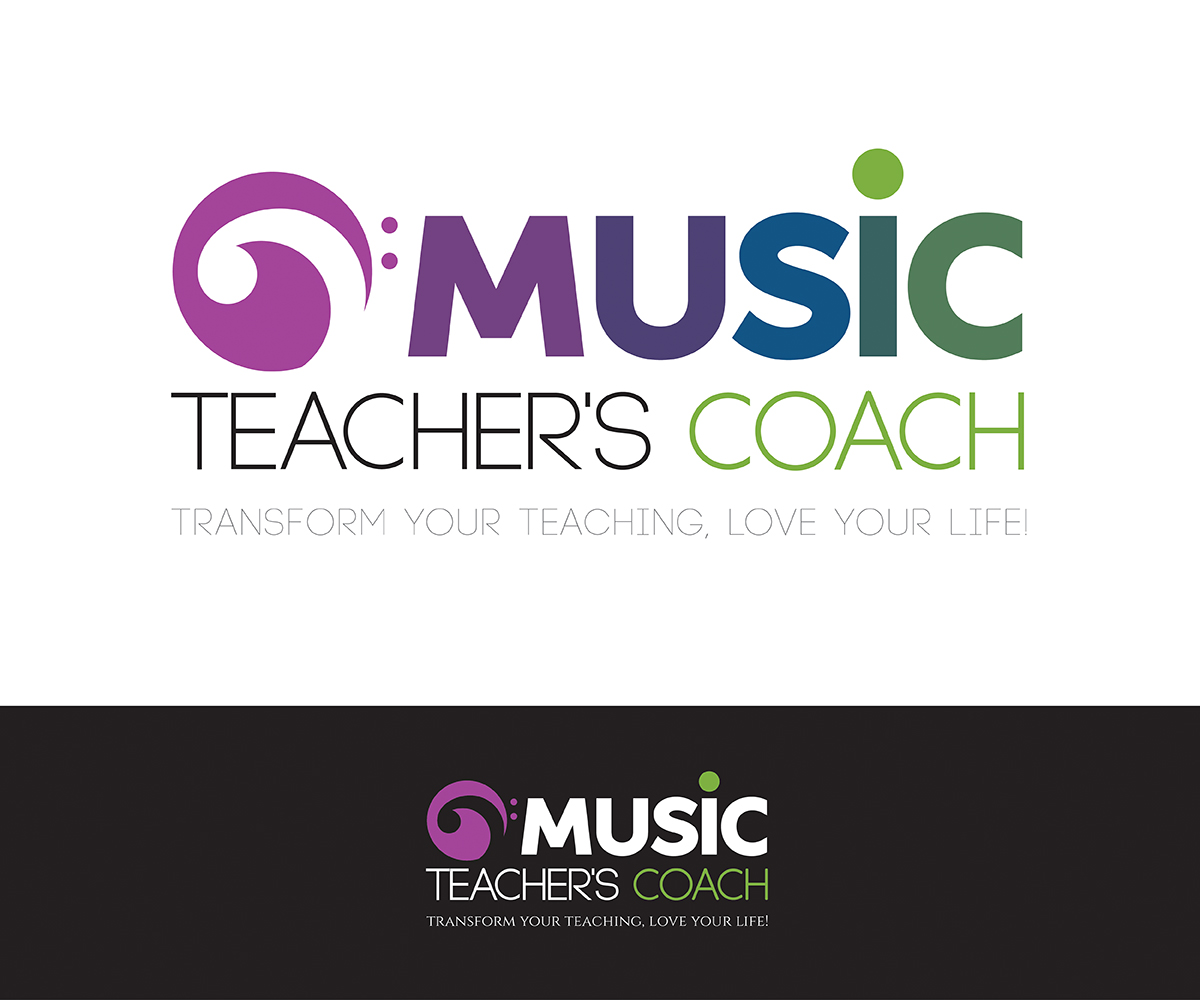 Logo Design by i-wish for Music Teacher''s Coach | Design #6394005