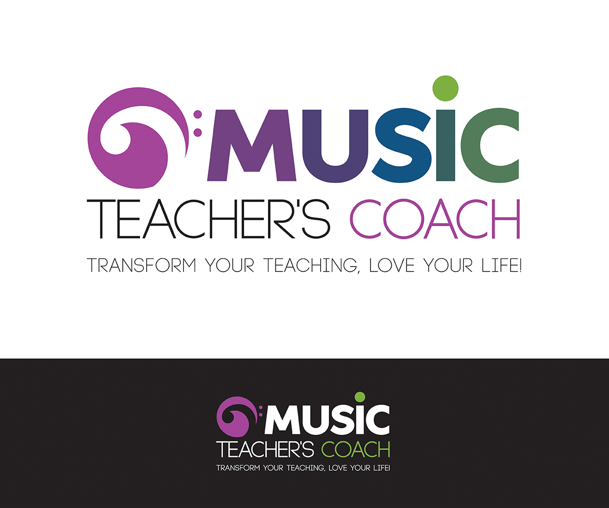 Logo Design by i-wish for Music Teacher''s Coach | Design #6403921