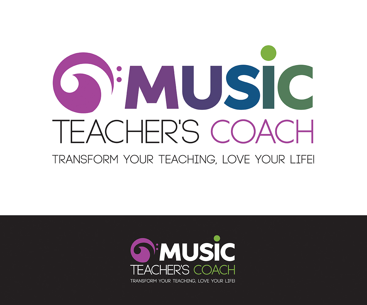 Logo Design by i-wish for Music Teacher''s Coach | Design #6404384