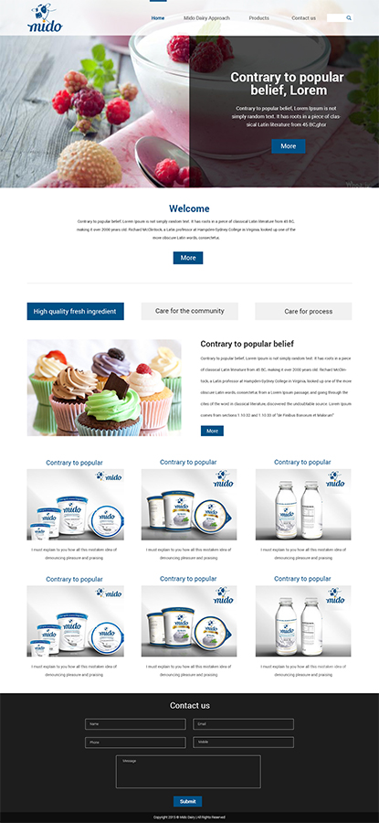 Web Design by TheCodeWire for this project | Design #6345478