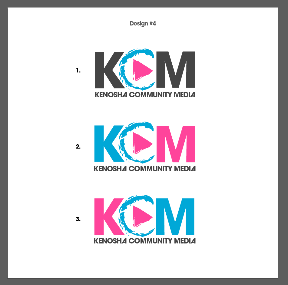 Diseño de Logo por ·Julian· para Kenosha Community Media, Inc. | Diseño #6382773
