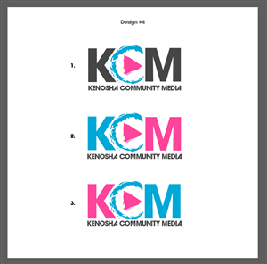Logo Design by ·Julian· for Kenosha Community Media, Inc. | Design: #6382773