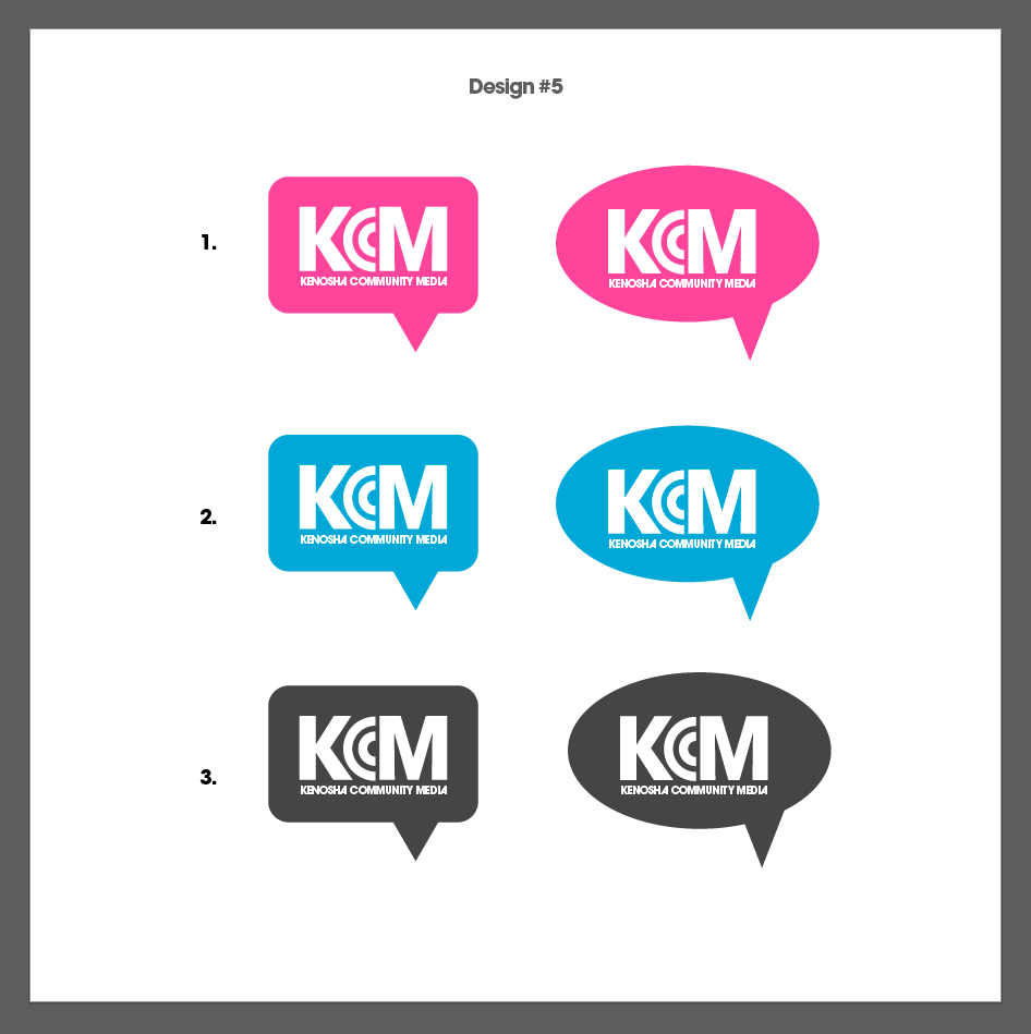 Logo Design by ·Julian· for Kenosha Community Media, Inc. | Design #6382777