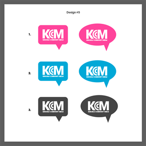 Logo Design by ·Julian· for Kenosha Community Media, Inc. | Design: #6382777