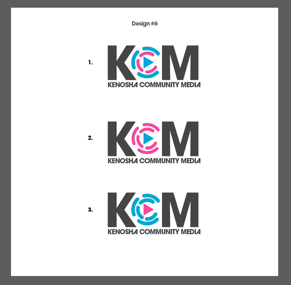 Logo Design by ·Julian· for Kenosha Community Media, Inc. | Design #6382782