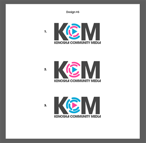 Logo Design by ·Julian· for Kenosha Community Media, Inc. | Design: #6382782