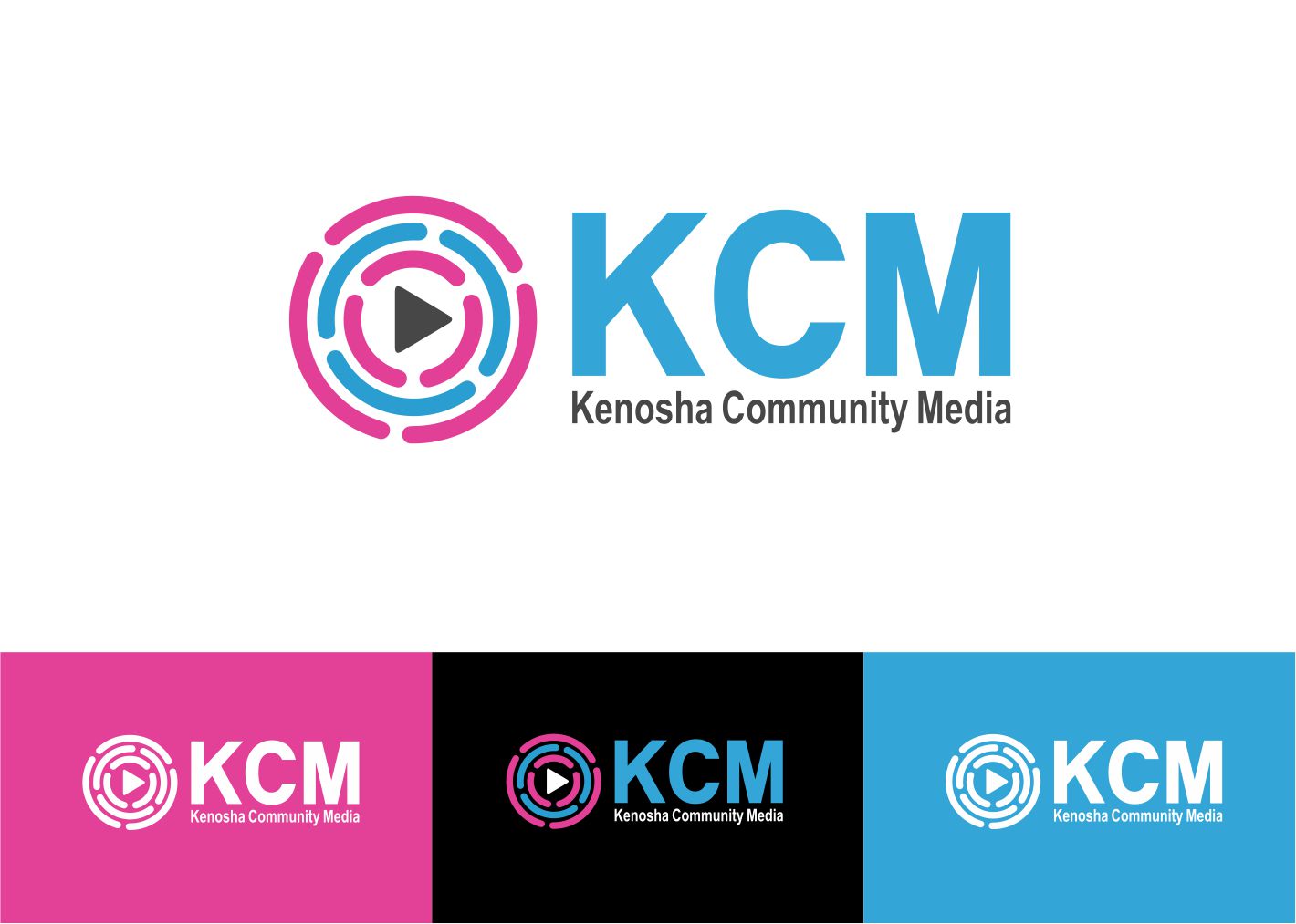 Logo Design by triasmoro for Kenosha Community Media, Inc. | Design #6357042