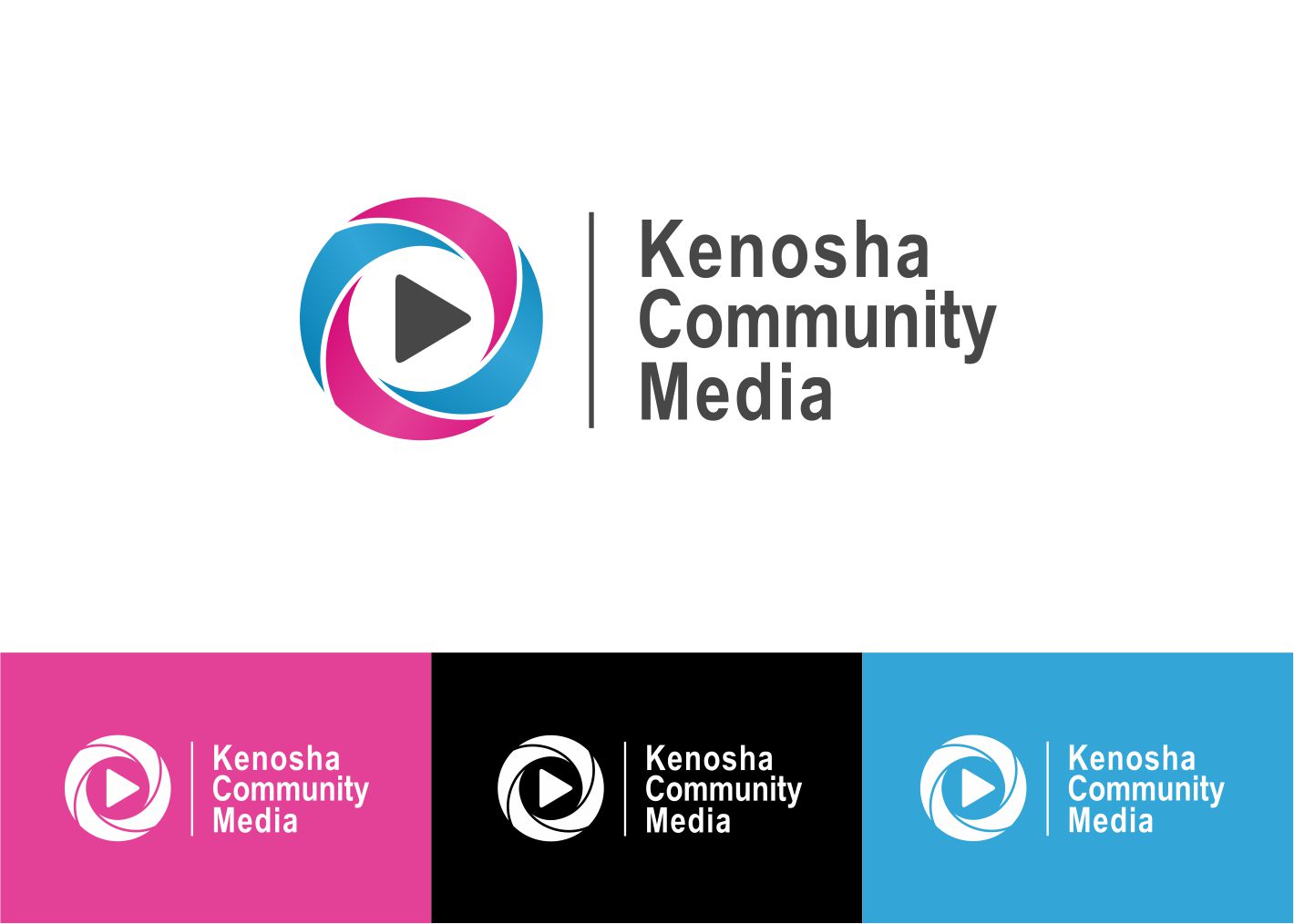 Design de Logo par triasmoro pour Kenosha Community Media, Inc. | Design #6402776